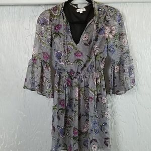 🖤5/$20🖤 EXTRAORDINARY FLORAL MINI DRESS